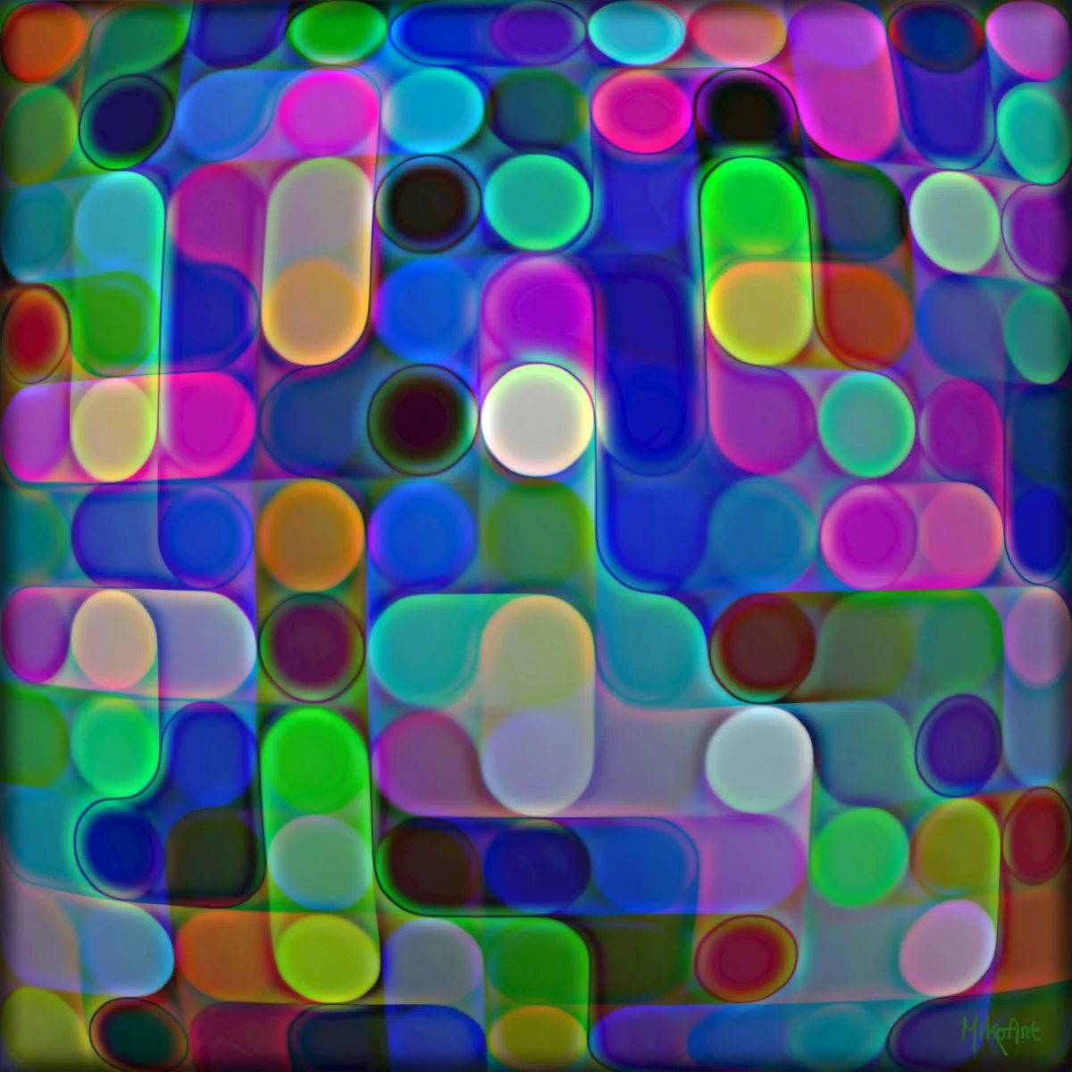Overlapping Fields — Epoxy Liquid Gloss® | Serie 01