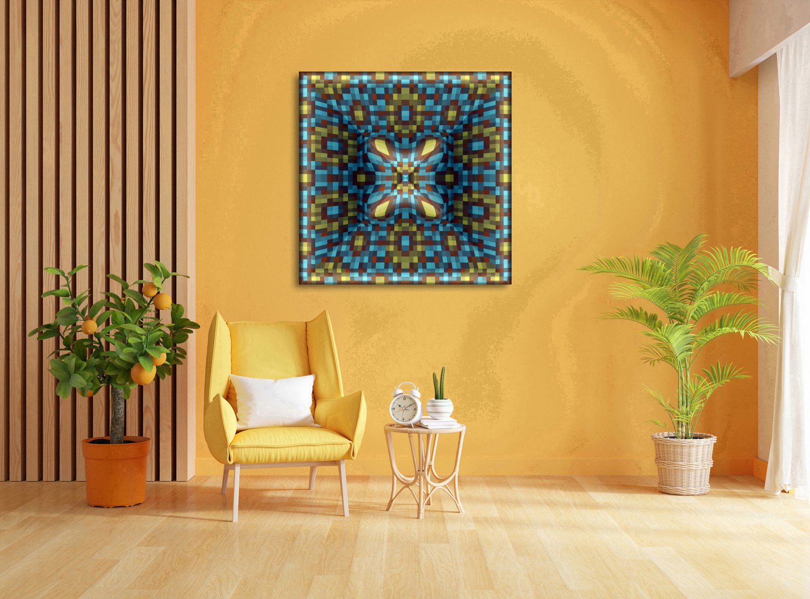 Infinite Motion – uniek Liquid Gloss® kunstwerk nr. 0084 van MikoArt — afbeelding 3