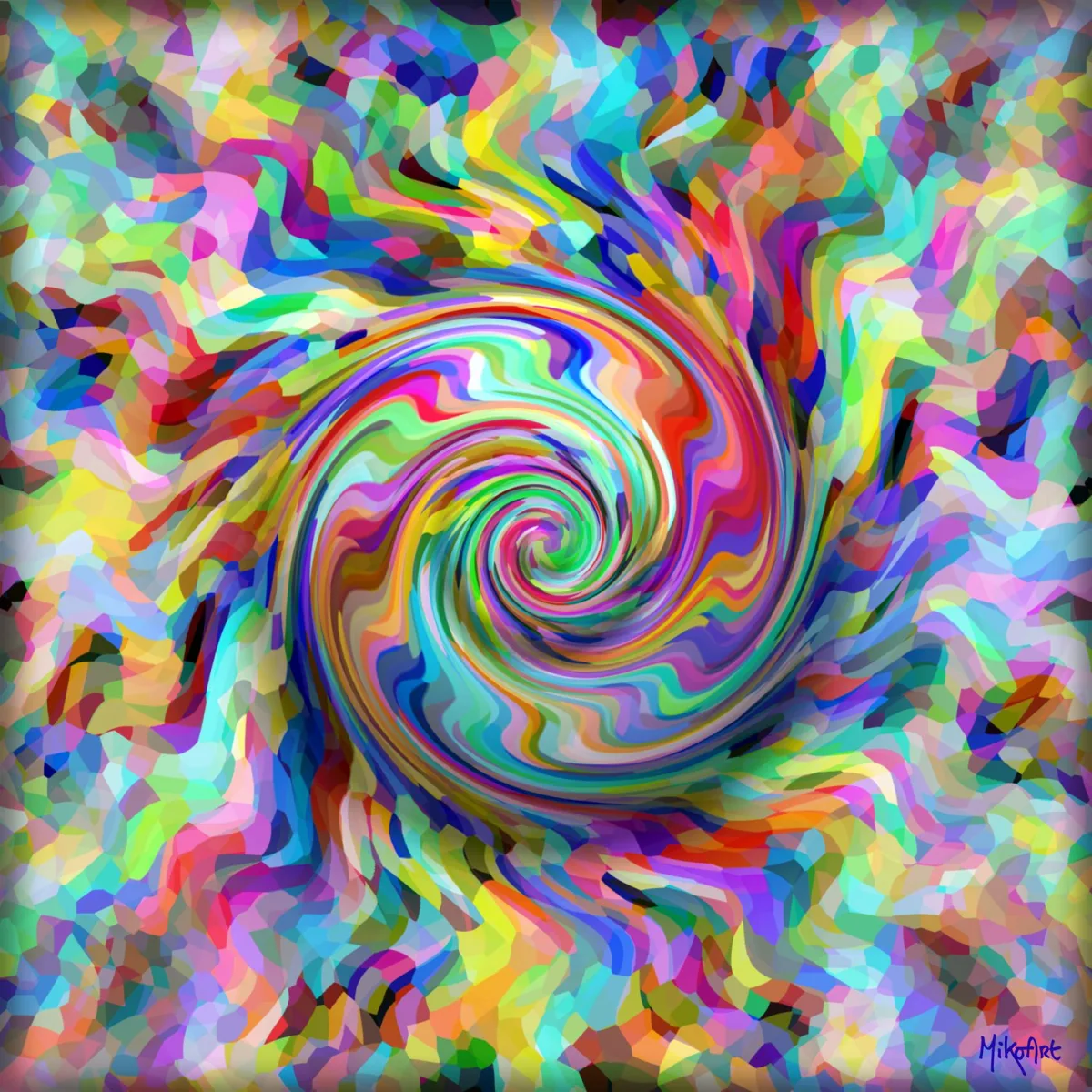 Spiral Momentum — Epoxy Liquid Gloss® | Serie 01