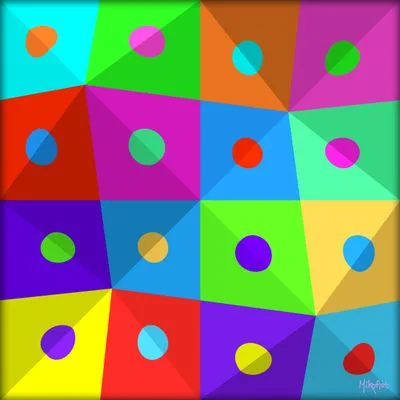 Chromatic Grid — Epoxy Liquid Gloss® | Serie 01