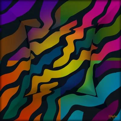 Pleated Colour — Epoxy Liquid Gloss® | Serie 01