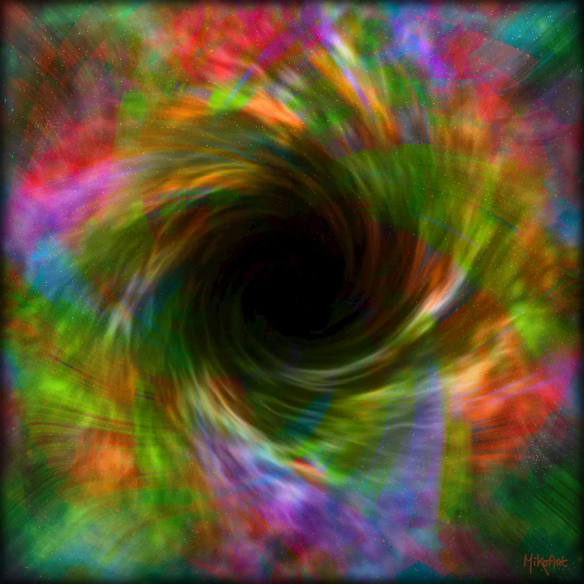 Cosmic Whirlpool — Epoxy Liquid Gloss® | Serie 01