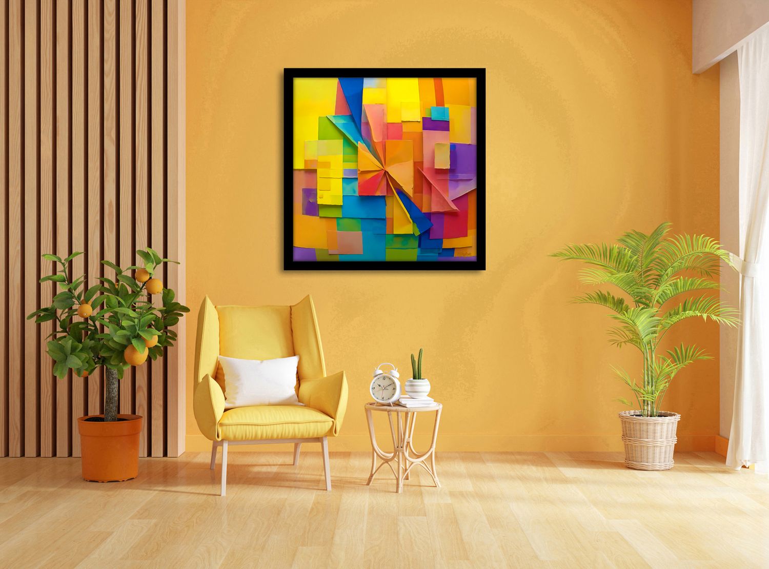 Equilibrium of Light – uniek Certified Art Giclée™ kunstwerk nr. 0175 van MikoArt — afbeelding 2