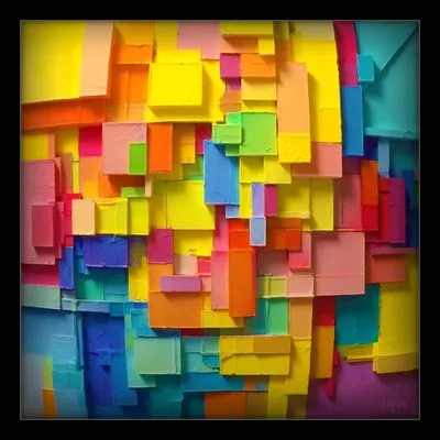Evolving Structure — Giclée on Musea Canvas | Serie 01
