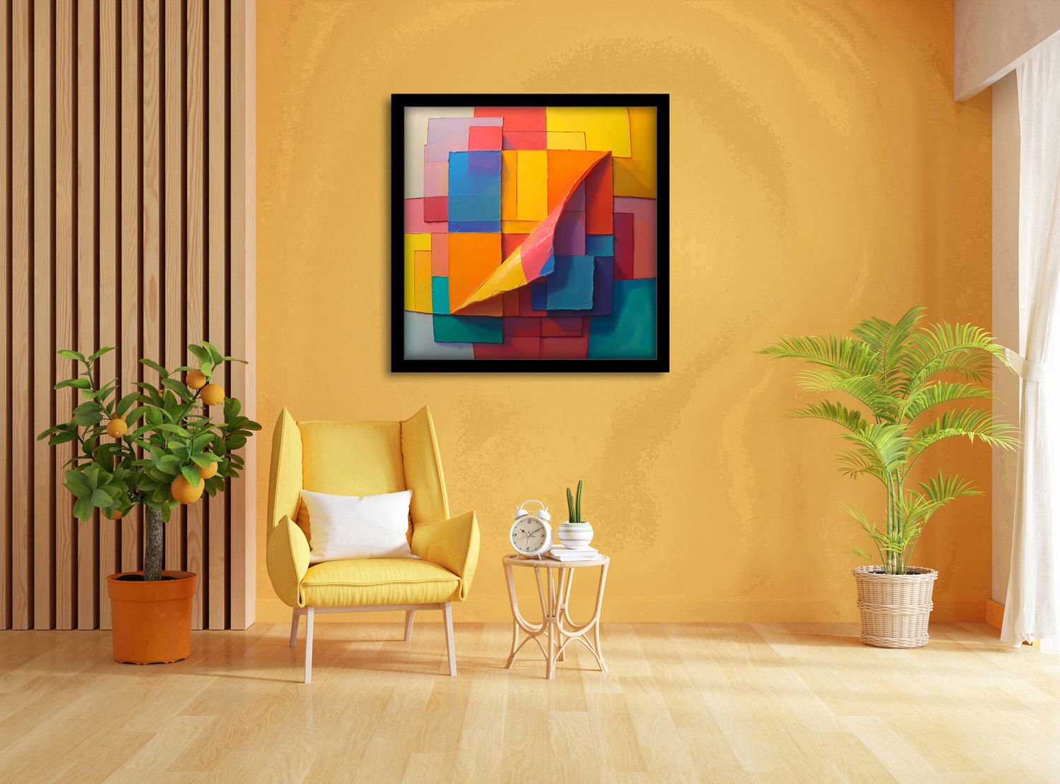 Resonance of Space – uniek Certified Art Giclée™ kunstwerk nr. 0191 van MikoArt — afbeelding 2