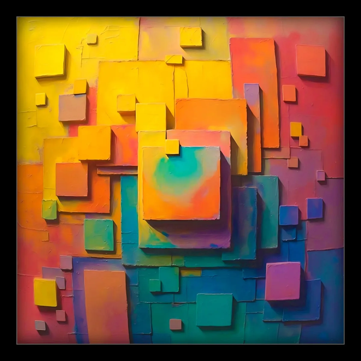 Fields of Balance — Giclée on Musea Canvas | Serie 01
