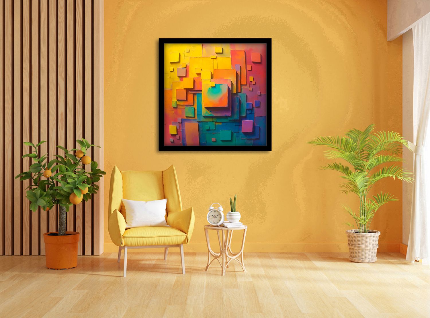 Fields of Balance – uniek Certified Art Giclée™ kunstwerk nr. 0192 van MikoArt — afbeelding 2
