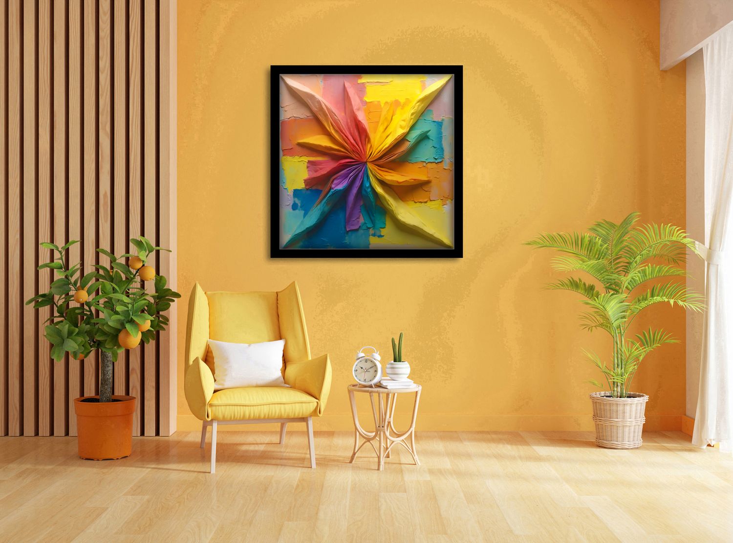 Dynamic Stillness – uniek Certified Art Giclée™ kunstwerk nr. 0196 van MikoArt — afbeelding 2