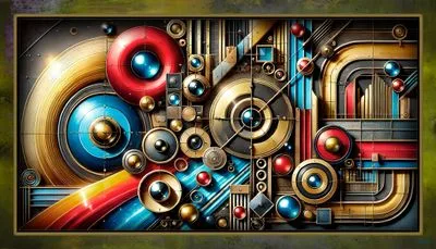 Mechanical Rhythm — Epoxy Liquid Gloss® | Serie 04