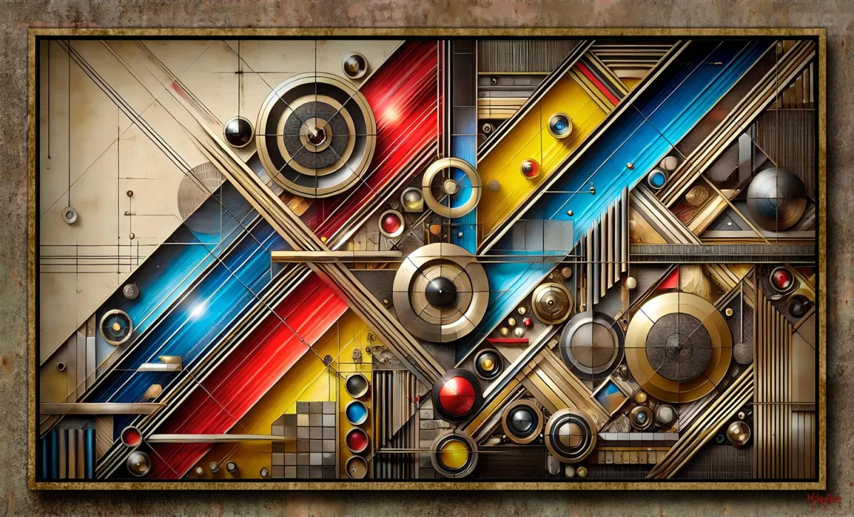 Diagonal Mechanics — Epoxy Liquid Gloss® | Serie 04