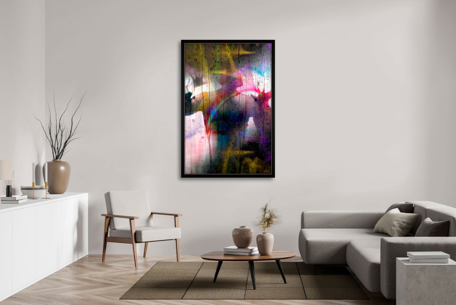 Veiled Emotion – uniek Certified Art Giclée™ kunstwerk nr. 0149 van MikoArt — afbeelding 2