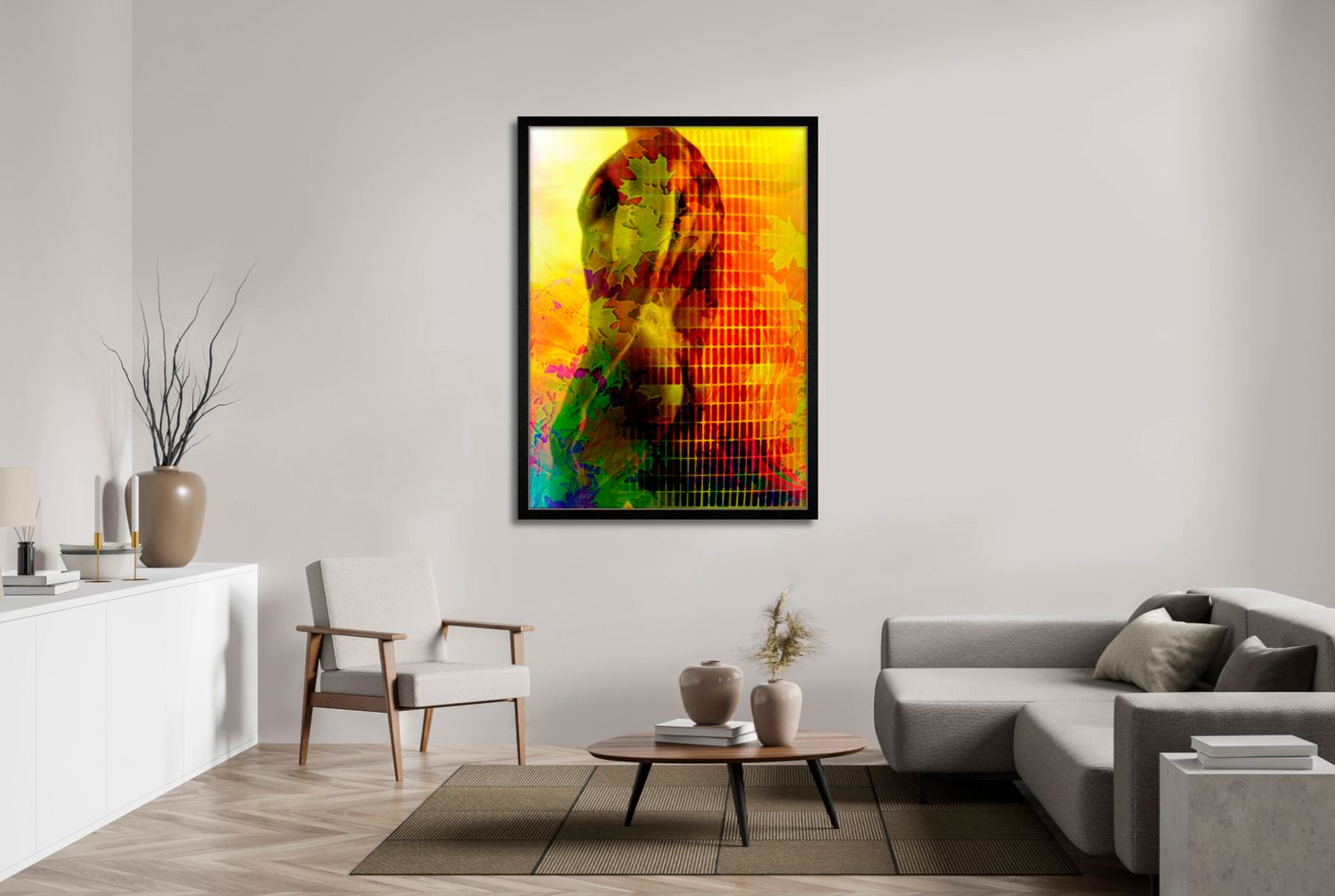 Autumn Muse II – uniek Certified Art Giclée™ kunstwerk nr. 0039.02 van MikoArt — afbeelding 2