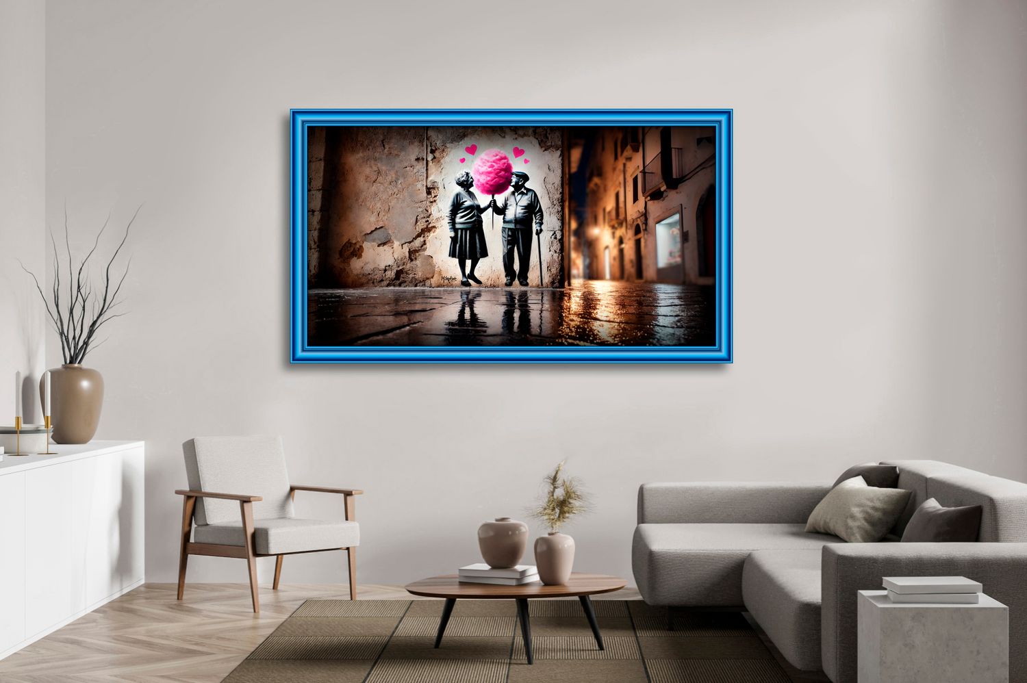 Sweet Love IV – uniek Liquid Gloss® kunstwerk nr. 0359 van MikoArt — afbeelding 2