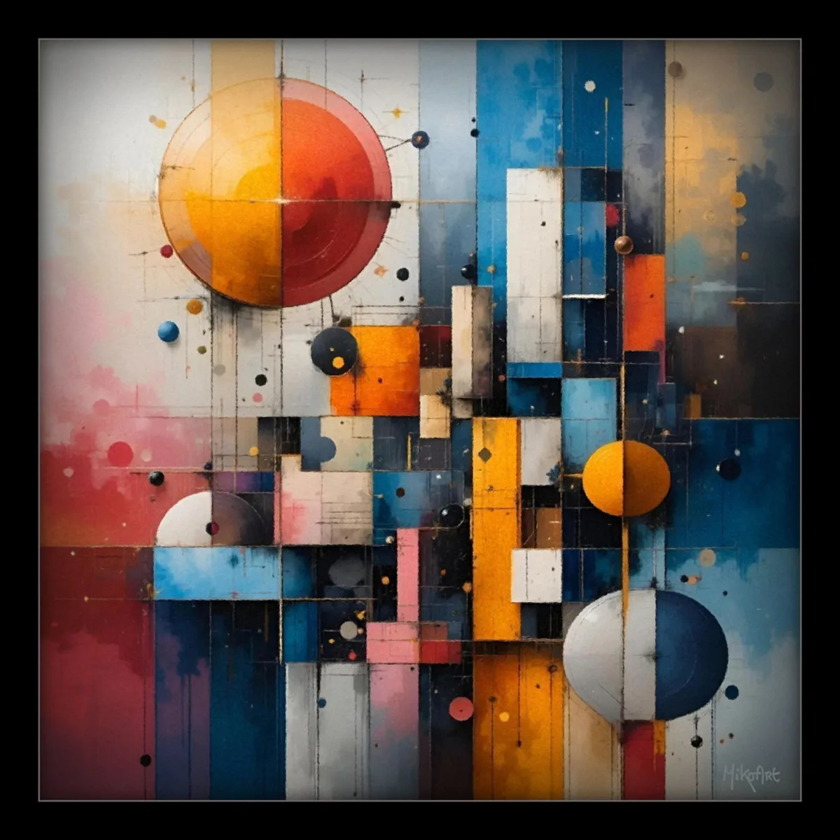 Nr. 0366 — Giclée on Musea Canvas | Serie 03