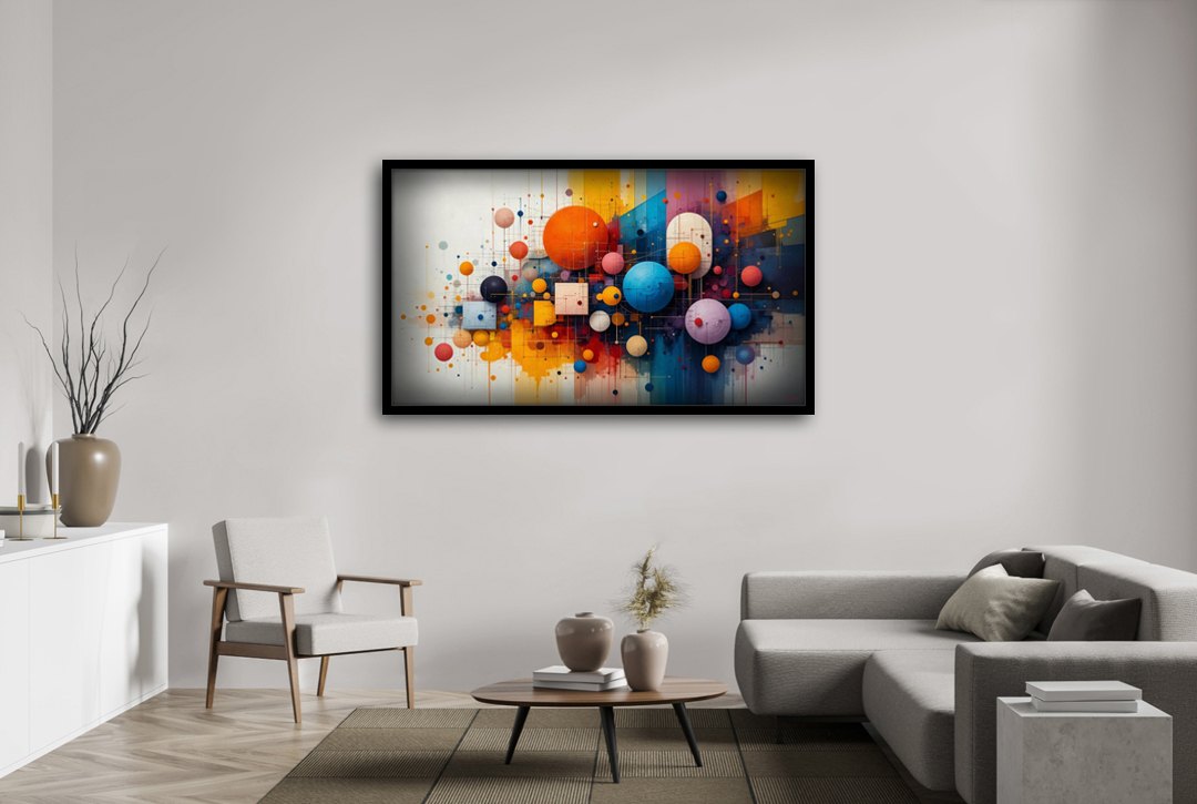Celestial Continuum – uniek Certified Art Giclée™ kunstwerk nr. 0368 van MikoArt — afbeelding 2