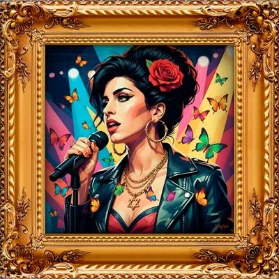 Amy Winehouse — Epoxy Liquid Gloss® | Serie 07