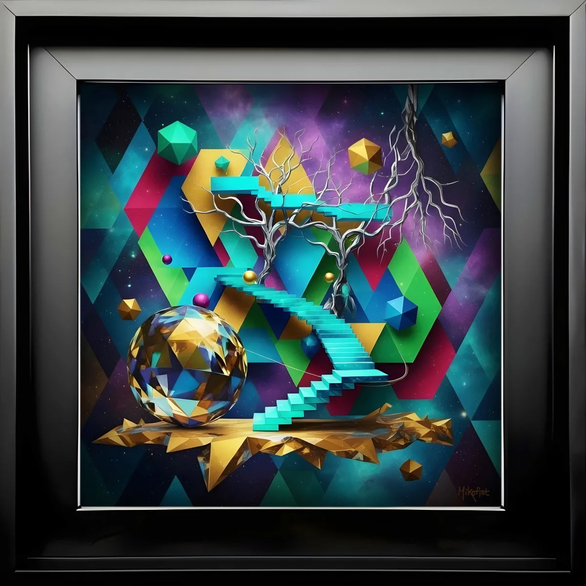 Path of Becoming — Epoxy Liquid Gloss® | Serie 08